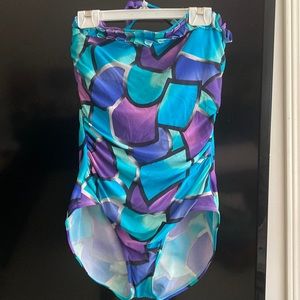 Curvallure Bandeau Swimsuit